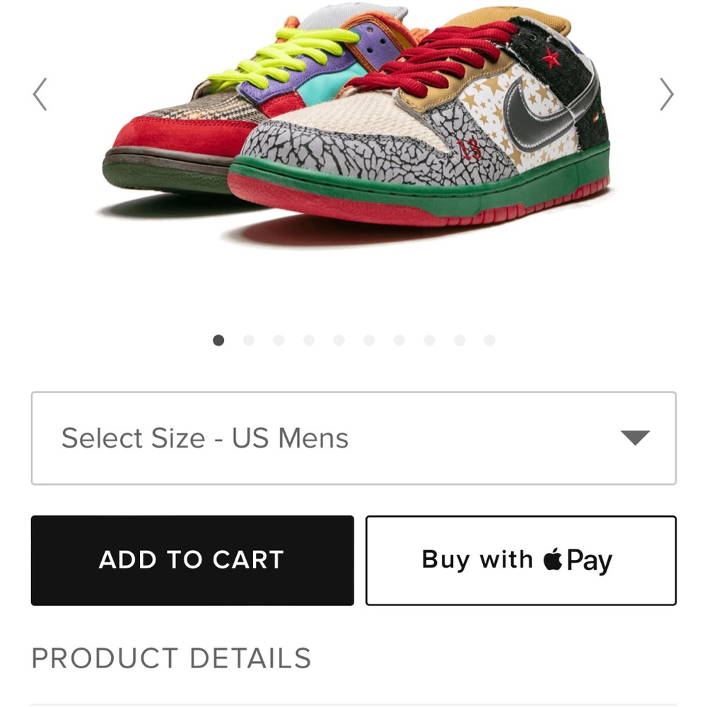 The Nike SB “What the Dunk” RARE: 318403 141